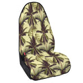 Vintage Palm Tree Pattern Print Waterproof Car Seat Cover