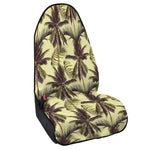 Vintage Palm Tree Pattern Print Waterproof Car Seat Cover