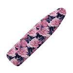 Vintage Pink Peony Floral Print Ironing Board Cover