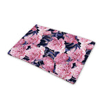 Vintage Pink Peony Floral Print Pet Cooling Mat Cover