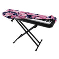 Vintage Pink Peony Floral Print Piano Keyboard Cover