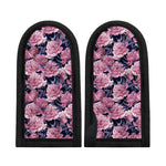 Vintage Pink Peony Floral Print Skillet Handle Cover