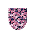 Vintage Pink Peony Floral Print Toilet Lid Cover