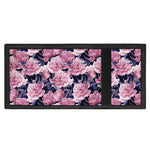 Vintage Pink Peony Floral Print Trifold Wallet