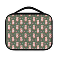 Vintage Pink Pig Pattern Print Classic Bible Case