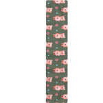 Vintage Pink Pig Pattern Print Table Runner