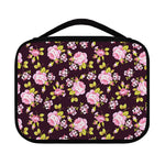 Vintage Pink Rose Floral Pattern Print Classic Bible Case