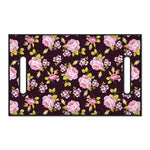 Vintage Pink Rose Floral Pattern Print Golf Cart Seat Cover
