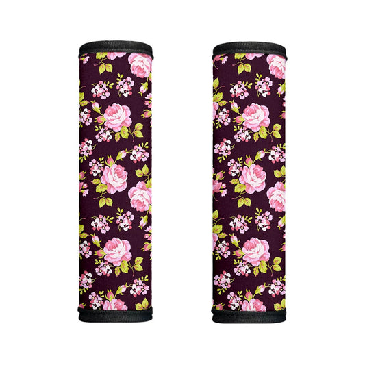Vintage Pink Rose Floral Pattern Print Handle Covers