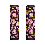 Vintage Pink Rose Floral Pattern Print Handle Covers