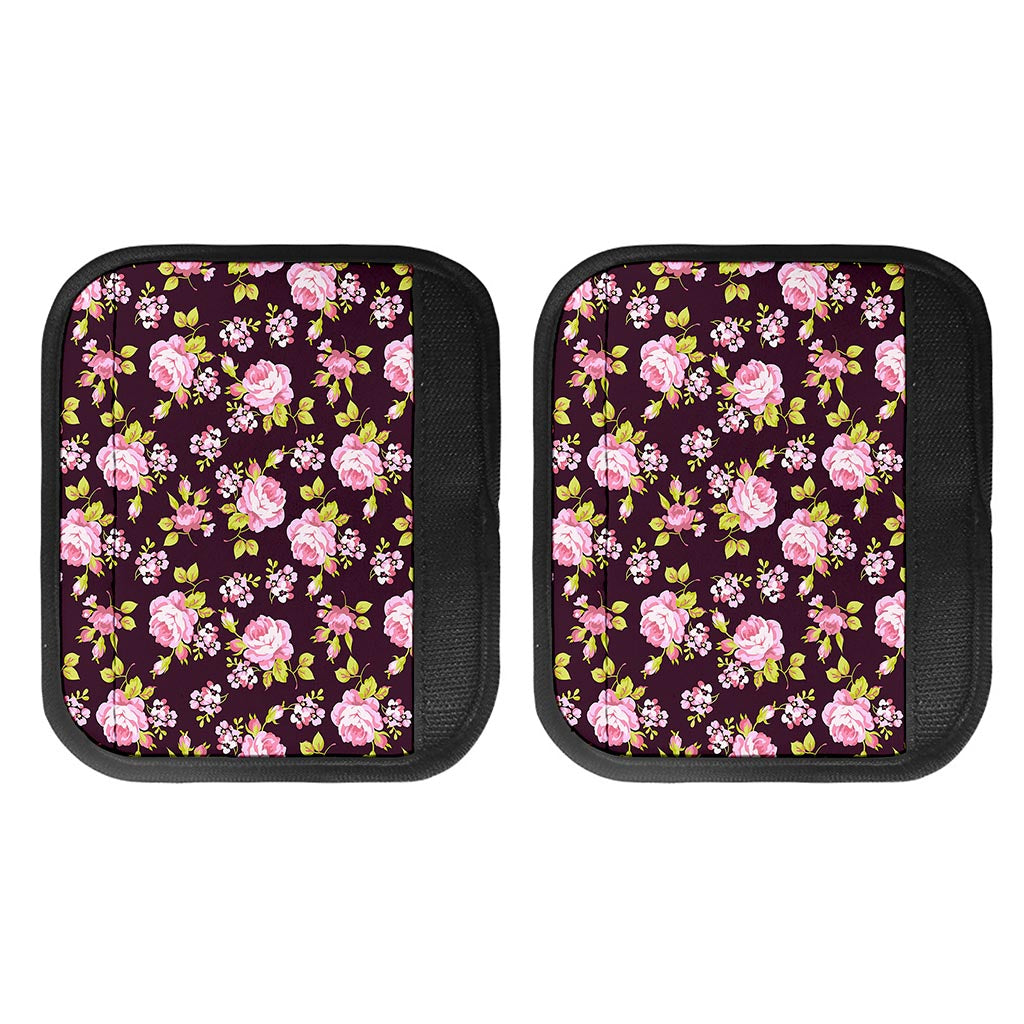 Vintage Pink Rose Floral Pattern Print Handle Covers