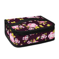 Vintage Pink Rose Floral Pattern Print Small Lunch Bag