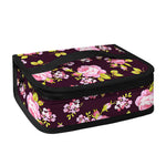 Vintage Pink Rose Floral Pattern Print Small Lunch Bag