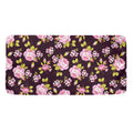 Vintage Pink Rose Floral Pattern Print Towel