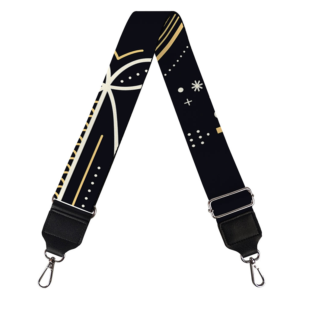 Vintage Pisces Zodiac Sign Print Bag Strap