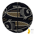 Vintage Pisces Zodiac Sign Print Basketball