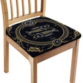 Vintage Pisces Zodiac Sign Print Chair Cushion Cover
