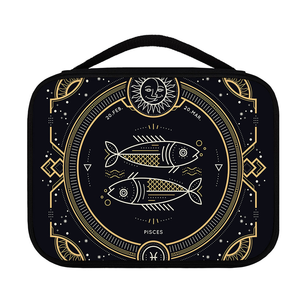 Vintage Pisces Zodiac Sign Print Classic Bible Case