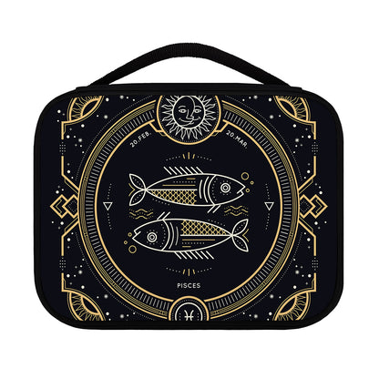 Vintage Pisces Zodiac Sign Print Classic Bible Case