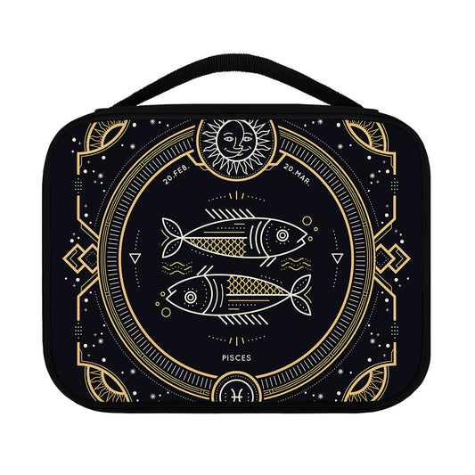 Vintage Pisces Zodiac Sign Print Classic Bible Case