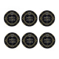 Vintage Pisces Zodiac Sign Print Coaster Set
