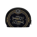 Vintage Pisces Zodiac Sign Print Coin Purse