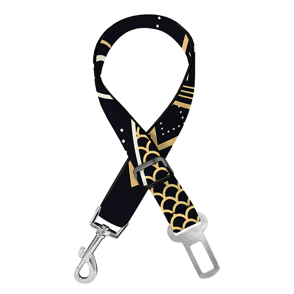 Vintage Pisces Zodiac Sign Print Dog Seat Belt