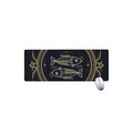 Vintage Pisces Zodiac Sign Print Extended Mouse Pad