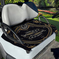 Vintage Pisces Zodiac Sign Print Golf Cart Seat Cover