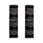 Vintage Pisces Zodiac Sign Print Handle Covers