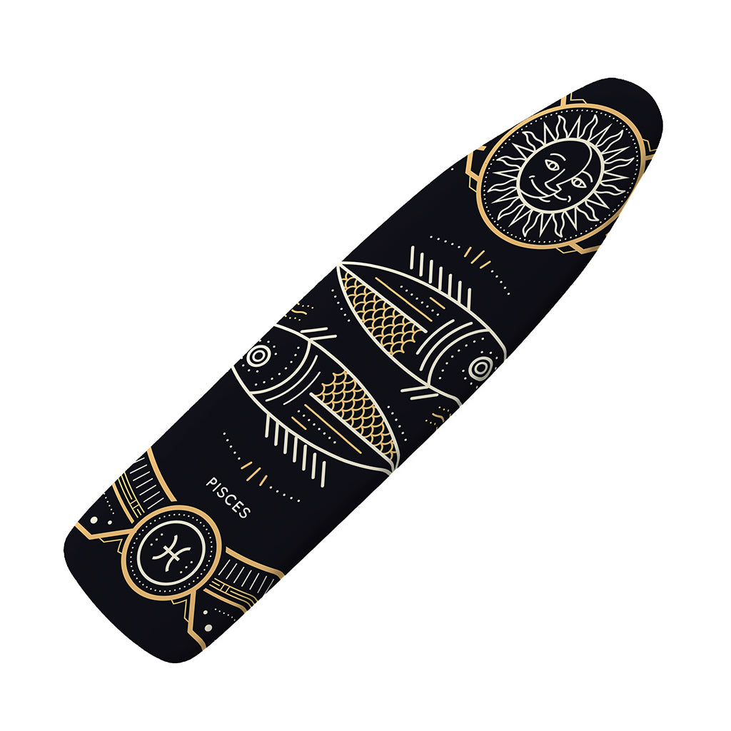 Vintage Pisces Zodiac Sign Print Ironing Board Cover