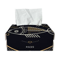 Vintage Pisces Zodiac Sign Print Rectangle Tissue Box Cover