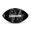 Vintage Pisces Zodiac Sign Print Rugby Ball