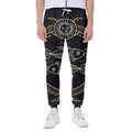 Vintage Pisces Zodiac Sign Print Joggers