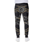 Vintage Pisces Zodiac Sign Print Scuba Joggers