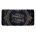Vintage Pisces Zodiac Sign Print Towel