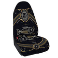 Vintage Pisces Zodiac Sign Print Waterproof Car Seat Cover
