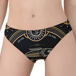 Vintage Pisces Zodiac Sign Print Women's Panties