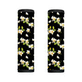 Vintage Plumeria Flower Pattern Print Handle Covers