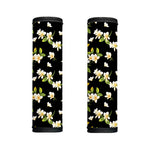 Vintage Plumeria Flower Pattern Print Handle Covers