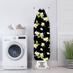 Vintage Plumeria Flower Pattern Print Ironing Board Cover