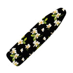 Vintage Plumeria Flower Pattern Print Ironing Board Cover