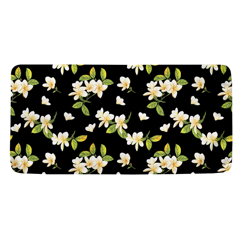 Vintage Plumeria Flower Pattern Print Towel