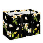 Vintage Plumeria Flower Pattern Print Utility Tote Bag