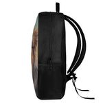 Vintage Pomeranian Portrait 17 Inch Backpack