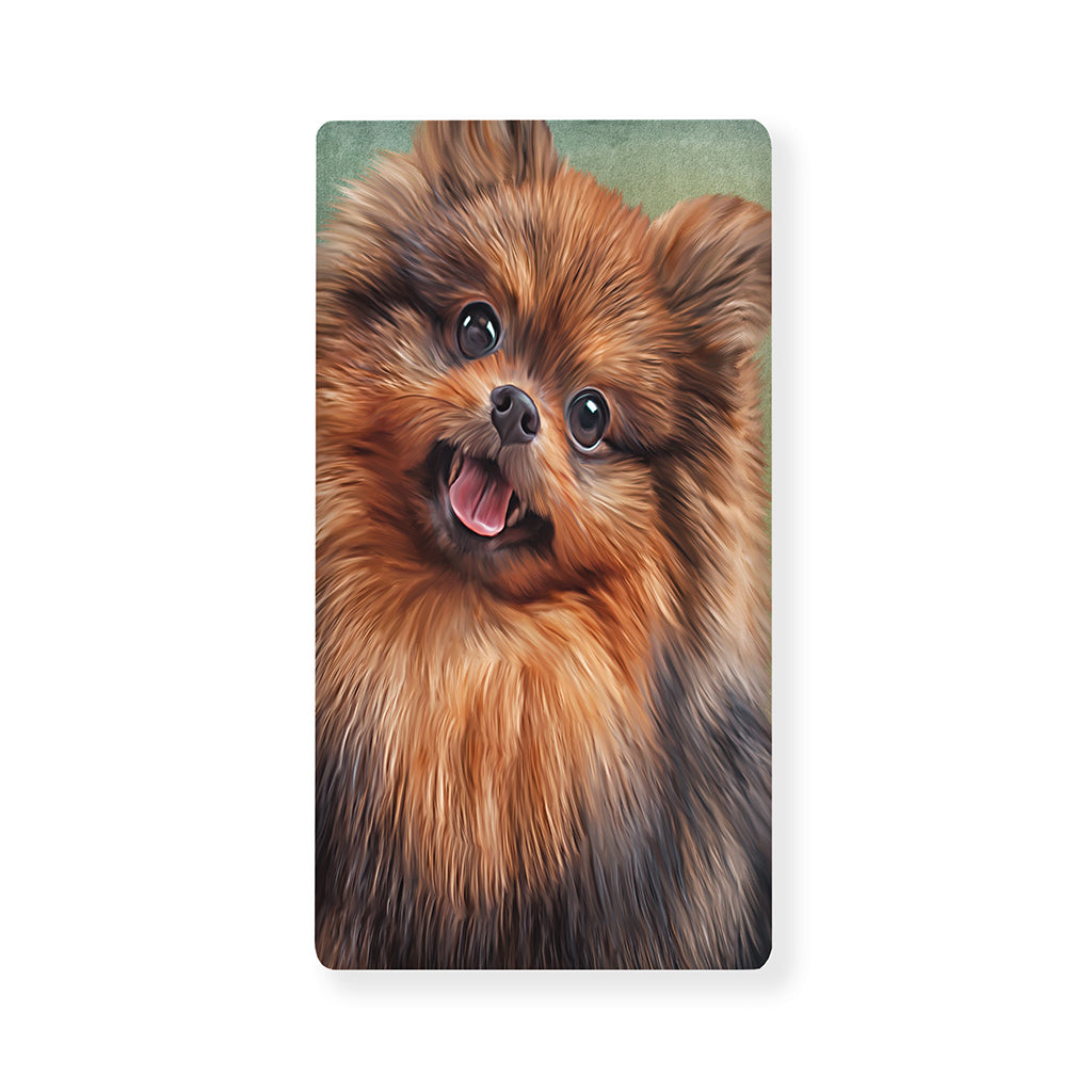 Vintage Pomeranian Portrait Baby Crib Sheet
