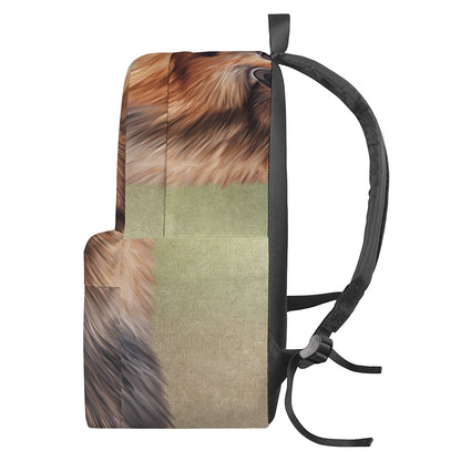Vintage Pomeranian Portrait Backpack