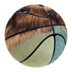 Vintage Pomeranian Portrait Basketball