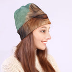 Vintage Pomeranian Portrait Beanie