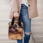 Vintage Pomeranian Portrait Bible Tote Bag